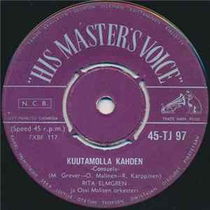 Rita Elmgren - Kuutamolla Kahden / Malagueña flac