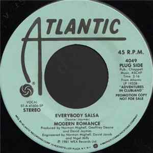 Modern Romance - Everybody Salsa / Ay Ay Ay Ay Moosey flac