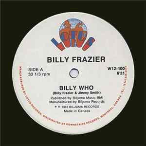 Billy Frazier - Billy Who flac