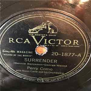Perry Como With Russ Case And His Orchestra - Surrender / More Than You Know flac
