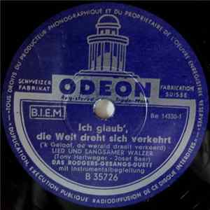 Das Rodgers-Gesangs-Duett - Ich Glaub', Die Welt Dreht Sich Verkehrt flac
