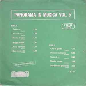 Various - Panorama In Musica Vol. 5° flac