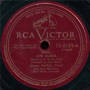 Schubert - James Melton, RCA Victor Orchestra, Frank Black - Ave Maria / Serenade flac