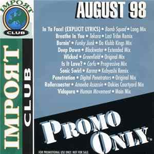 Various - Promo Only Import Club: August 1998 flac