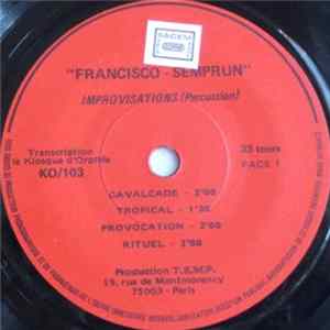 Francisco Semprun - Improvisations (Percussion) flac