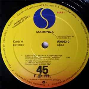 Madonna - Papa Don't Preach flac