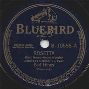 Earl Hines - Rosetta / Glad Rag Doll flac