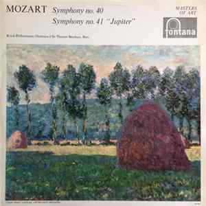 Sir Thomas Beecham, The Royal Philharmonic Orchestra - Mozart Symphony no. 40 Symphony no. 41 "Jupiter" flac