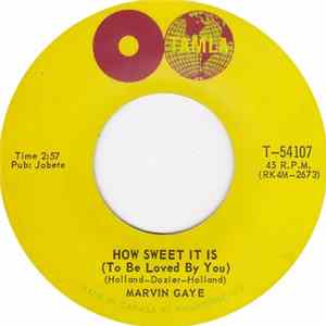 Marvin Gaye - How Sweet It Is (To Be Loved By You) flac