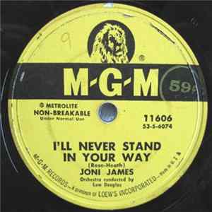 Joni James - I'll Never Stand In Your Way / Why Can't I flac