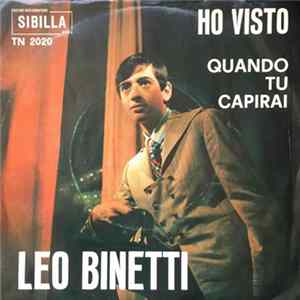 Leo Binetti - Ho Visto / Quando Tu Capirai flac