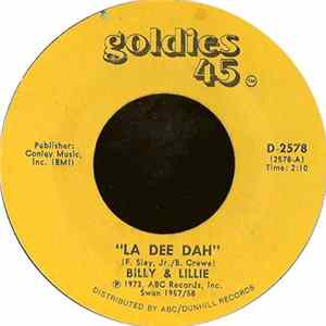 Billy & Lillie - La Dee Dah / The Monster flac