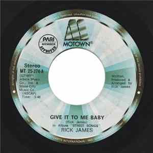 Rick James - Give It To Me Baby flac