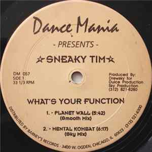 Sneaky Tim - What's Your Function flac