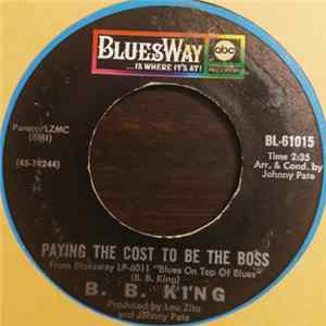 B.B. King - Paying The Cost To Be The Boss flac