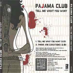 Pajama Club - Tell Me What You Want flac