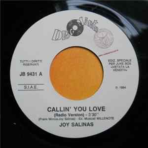 Joy Salinas / Alan Jones - Callin' You Love (Radio Version) / Can You Feel The Love Tonight (Club Mix) flac