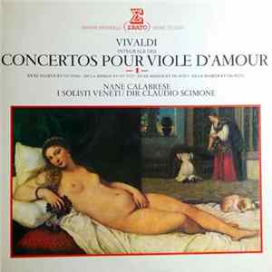 Vivaldi - Nane Calabrese, I Solisti Veneti, Claudio Scimone - Intégrale Des Concertos Pour Viole D'Amour -1 flac