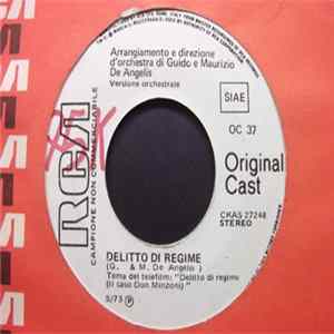 Guido E Maurizio De Angelis - Delitto Di Regime flac