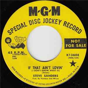 Steve Sanders - If That Ain't Lovin' (I Don't Know What Is) flac