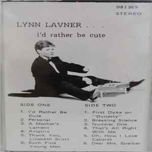 Lynn Lavner - I'd Rather Be Cute flac