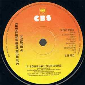 Sutherland Brothers & Quiver - If I Could Have Your Loving flac