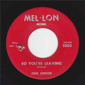 Eddie Johnson - So You're Leaving flac
