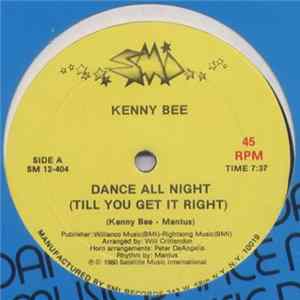 Kenny Bee - Dance All Night (Till You Get It Right) flac