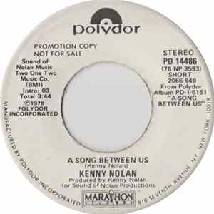 Kenny Nolan - A Song Between Us flac