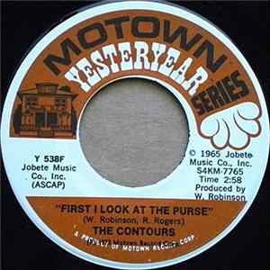 The Contours - First I Look At The Purse / Can You Do It flac