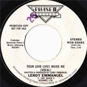 Leroy Emmanuel - Your Love Lives Inside Me flac