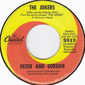 Peter And Gordon - The Jokers flac