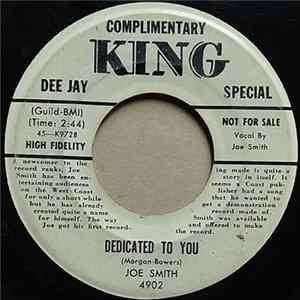 Joe Smith - Dedicated To You / Short Walk flac