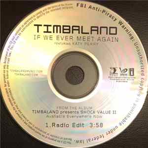 Timbaland Featuring Katy Perry - If We Ever Meet Again flac