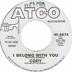 Cody - I Belong With You flac