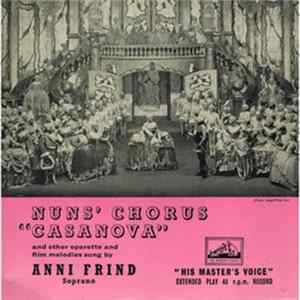 Anni Frind - Nuns' Chorus "Casanova" And Other Operette And Film Melodies flac