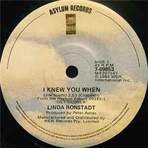 Linda Ronstadt - I Knew You When flac