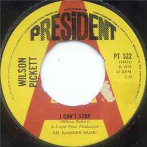 Wilson Pickett - I Can't Stop flac