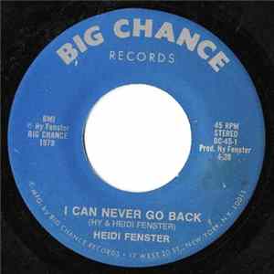 Heidi Fenster - I Can Never Go Back flac