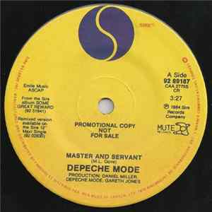 Depeche Mode - Master And Servant flac