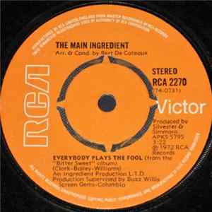 The Main Ingredient - Everybody Plays The Fool flac