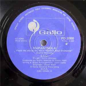 S.S.O. - Mapantsula / Take It Easy flac