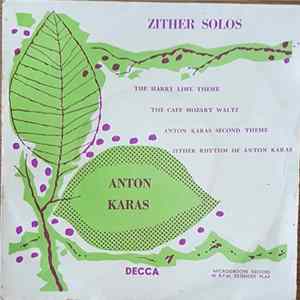 Anton Karas - Zither Solos flac