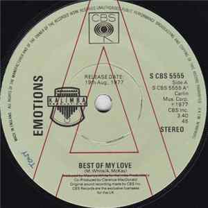 Emotions - Best Of My Love flac