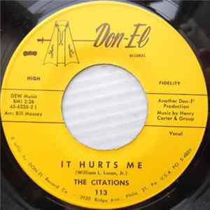 The Citations - It Hurts Me / Kiss In The Night flac