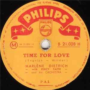 Marlène Dietrich With Percy Faith And His Orchestra - Time For Love / Look Me Over Closely flac