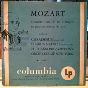 Mozart, Casadesus, Charles Muench - K. 467 Concerto No.21 In C Major flac