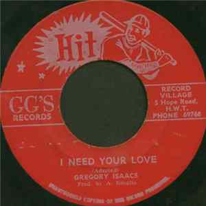 Gregory Isaacs - I Need Your Love flac