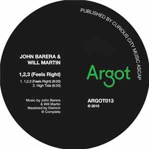 John Barera & Will Martin - 1,2,3 (Feels Right) flac