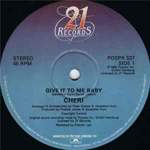 Cheri - Give It To Me Baby / Starstruck flac